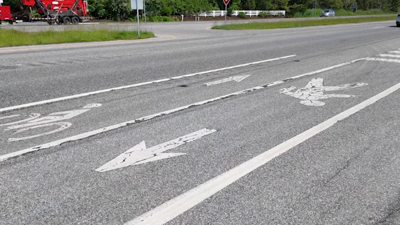 Bike Lane Rt. 1
