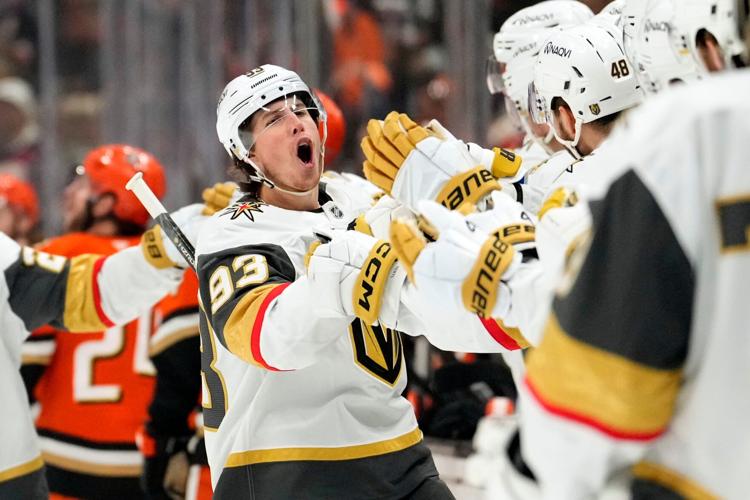 Golden Knights Ducks Hockey