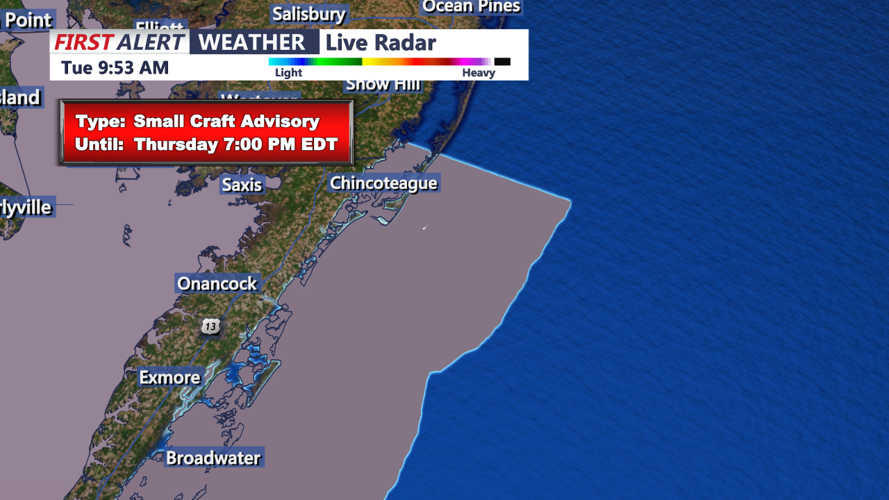 SMALL CRAFT ADVISORY CHINCOTEAGUE
