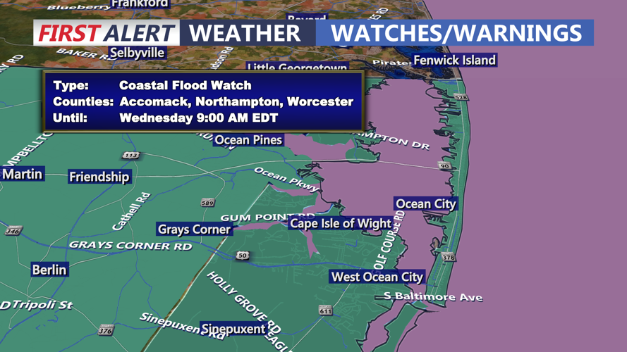 COASTAL FLOOD WATCH