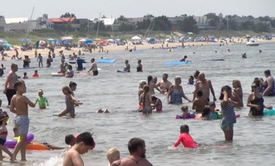 Heat along the coast