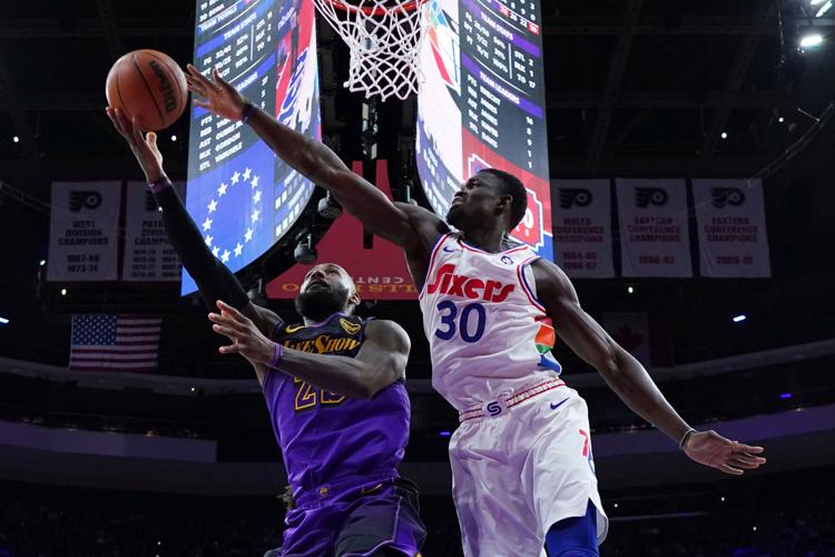 76ers James Basketball