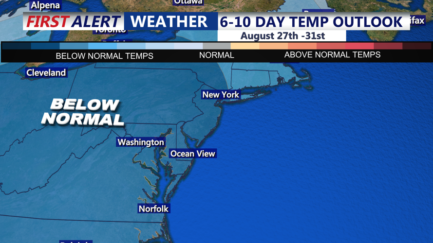 6-10 Day Temperature Outlook