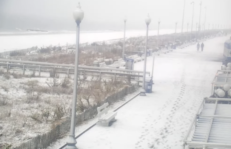 Rehoboth Beach Snow