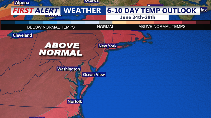 6-10 Day Temperature Outlook
