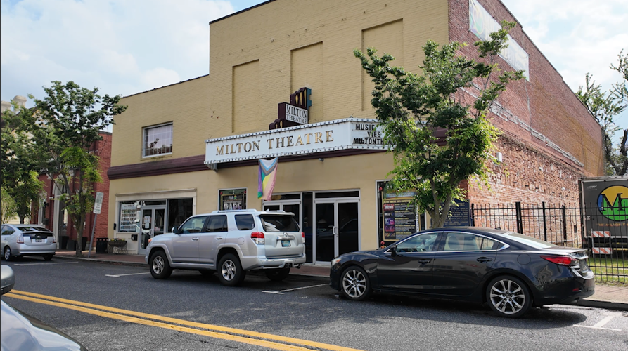 Front of the Milton Theatre