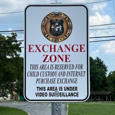 Milford Police Department Exchange Zones