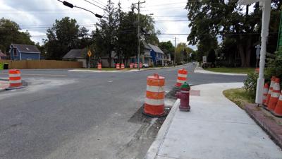 Milton construction continues on new sidewalks and handicapped accessible ramps