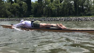 Mark Carter Completes 25 Mile Paddle Journey to Grove Park Dock in Rehoboth Beach