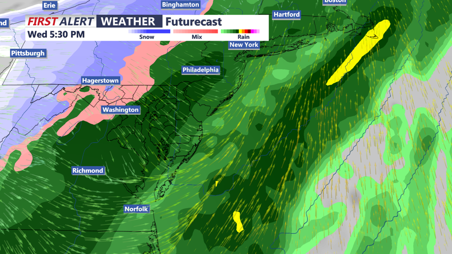 Midweek Rain Chances