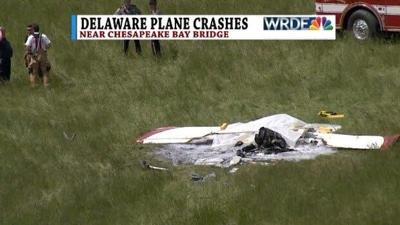 Plane Crashes Near Chesapeake Bay Bridge, Kills Two