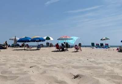 Umbrellas on Dewey Beach