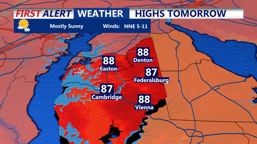 HIGHS TOMORROW CAMBRIDGE