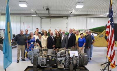 Engine donated to Polytech aviation maintenance