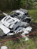 Car fire after crash on US 113 in Georgetown prompts rescue, help from bystanders