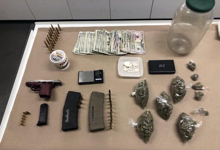 Drugs and handgun
