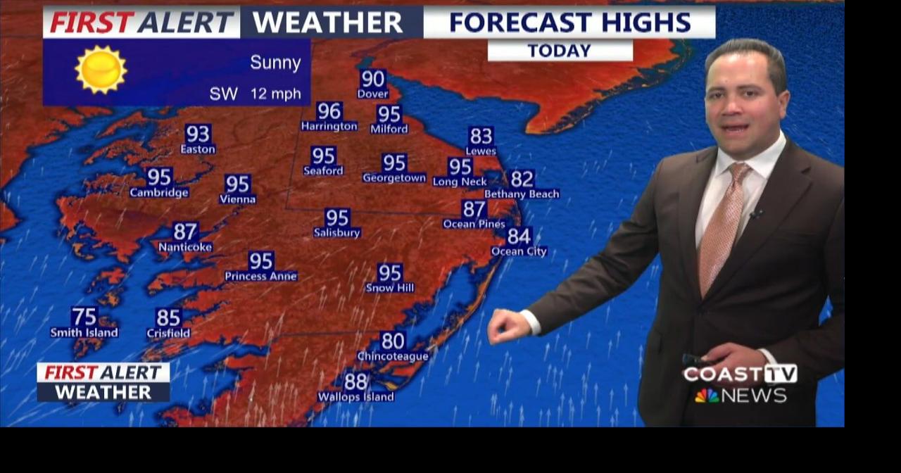 Monday Morning Forecast Update, May 18th, 2026 | Weather | coasttv.com