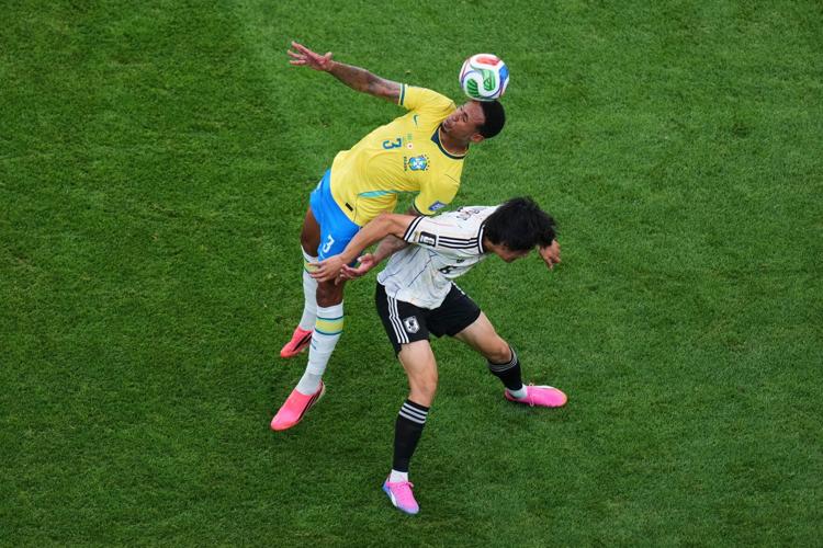 APTOPIX Japan Brazil WCup Soccer