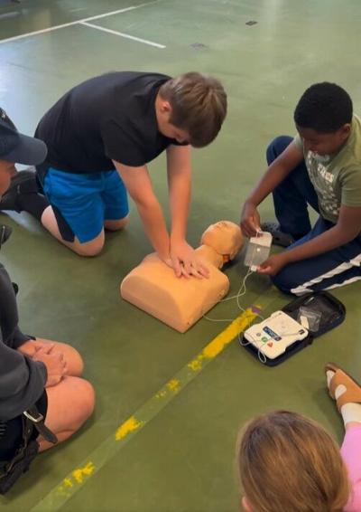CPR training