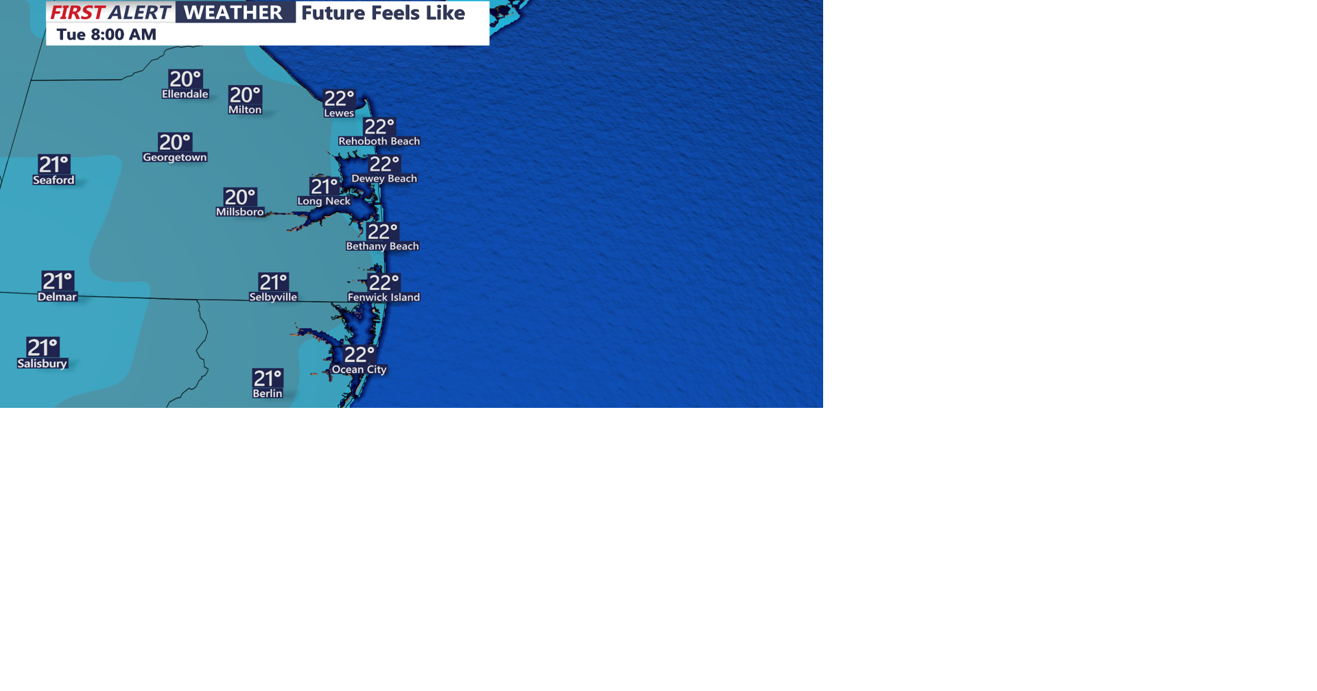 Winterlike chill grips Delmarva to start the week | Weather | coasttv.com