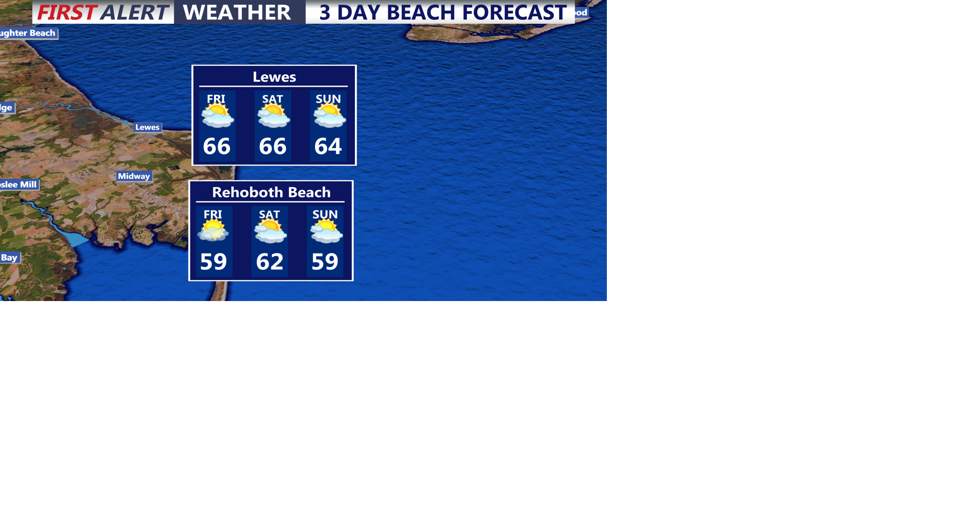 Patchy fog possible Friday morning | | coasttv.com