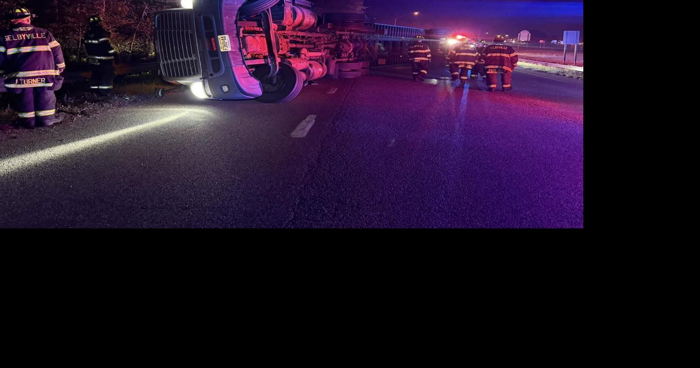 Tractor trailer overturns on U.S. 113 near Selbyville