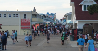 The town of Ocean City denies the rumors of the boardwalk having a curfew.