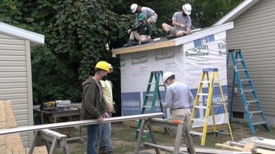 AmeriCorps NCCC Members Travel to Delaware to Help Build Sussex County Habitat for Humanity Home