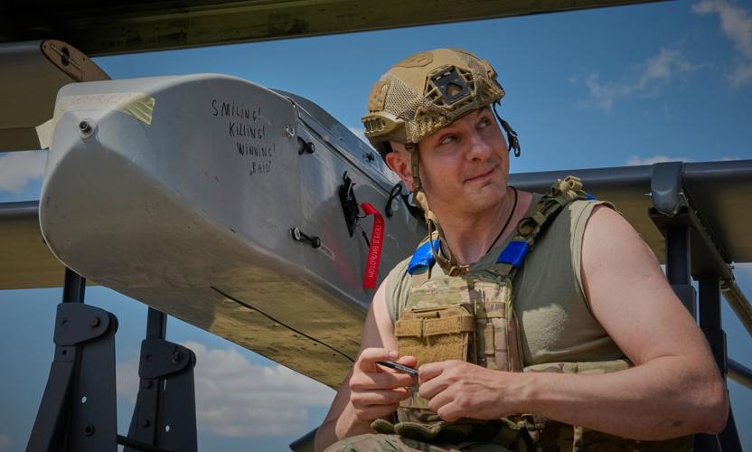 Russia Ukraine War Drone Regiment