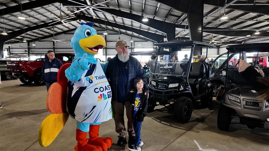 Allan Barr with Petey