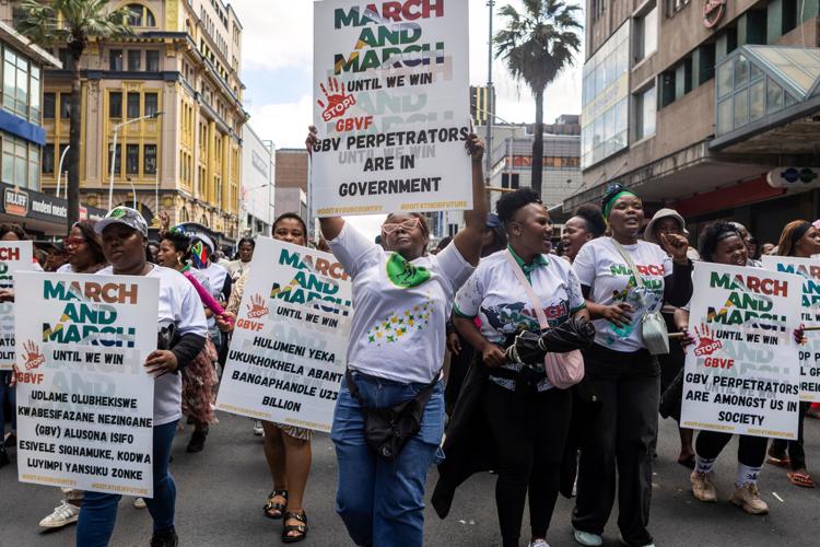 South Africa Immigration March