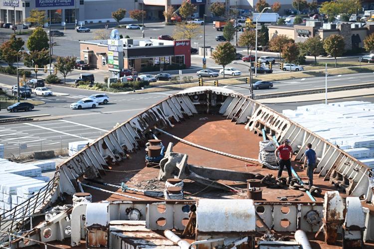 Deck of SS United States