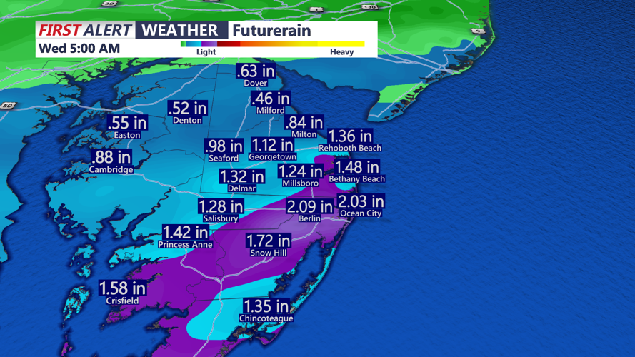 future rain