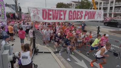DEWEY GOES PINK