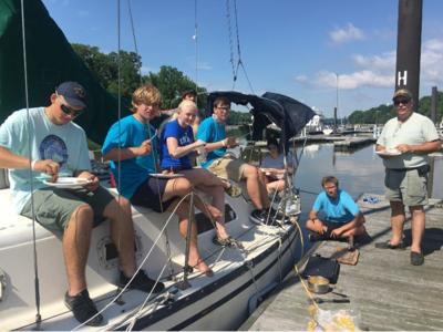 Sea Scouts Back In Lewes After Sailboat Fire