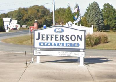Jefferson Apartment Sign