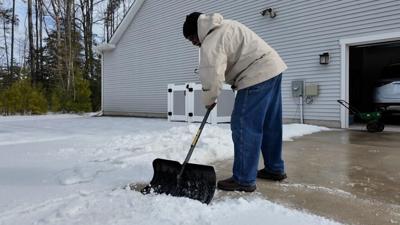 SHOVELING SNOW