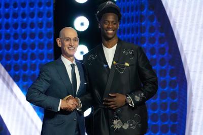 APTOPIX NBA Draft Basketball