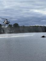 Patient rescued from overturned kayak in Wagamons Pond