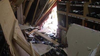 Lewes Woman Drives Through Liquor Store