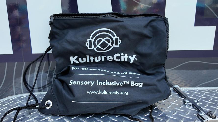 KultureCity sensory bag given to those using the sensory activation vehicle at the Delaware State Fair