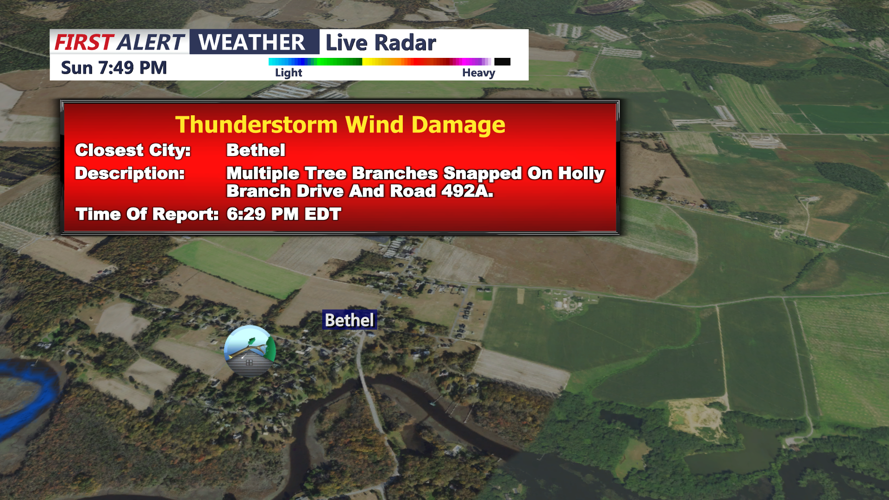Bethel Wind Damage