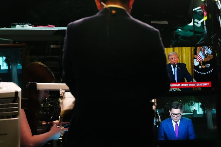 APTOPIX Trump Speech