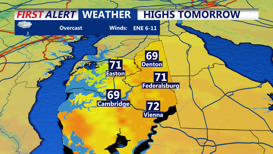 HIGHS TOMORROW - CAMBRIDGE
