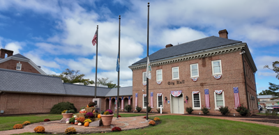 An exterior shot of Dover City Hall.