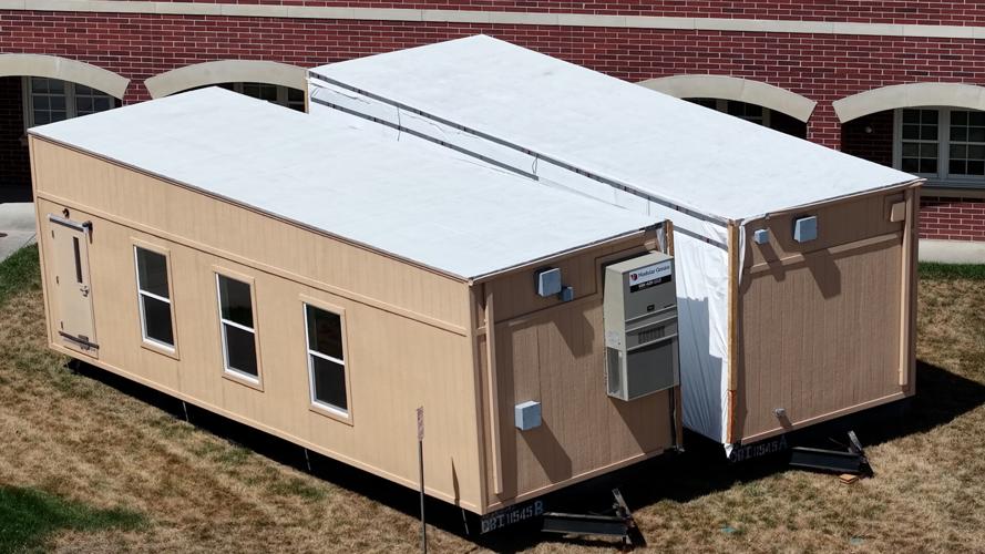 Cape Henlopen High School learning trailers