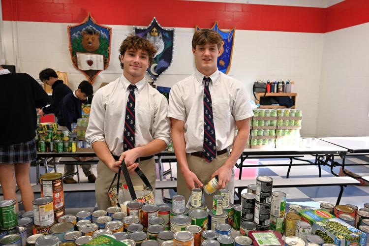 Worcester Prep food drive supports local families