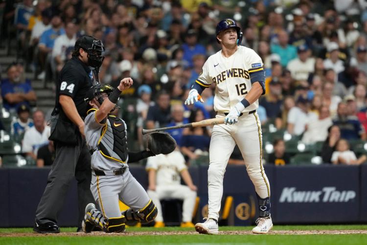 Pirates Brewers Baseball