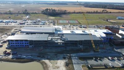 New Sussex Central High School construction
