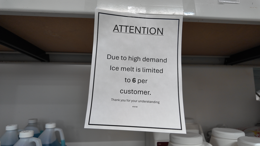 Locals prepare for the snow ahead of upcoming storm